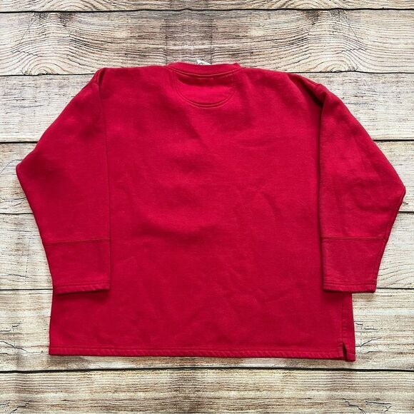 Vintage Disney Button Sweatshirt Mickey Minnie Mouse Goofy Embroidered - Picture 2 of 5